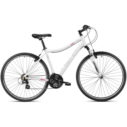 Bicycle Romet Orkan D Lite 28" 2023 white-violet-19" / L