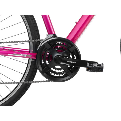 Velosipēds Romet Orkan D 28" 2023 pink-white-19" / L