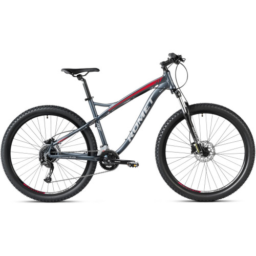 Bicycle Romet Rambler FIT 27.5" 2023 black-red-20" / XL