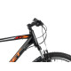 Bicycle Romet Rambler R6.1 26" 2023 black-orange-red-19" / L