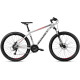 Velosipēds Romet Rambler R7.2 27.5" 2023 silver-red-grey-21" / XL