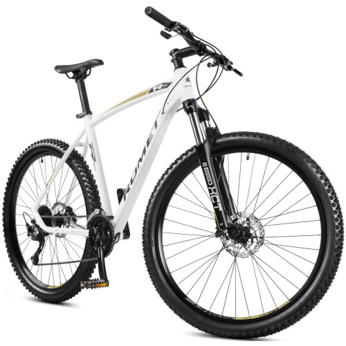 Bicycle Romet Rambler R7.4 27.5" 2023 white-gold-18" / L