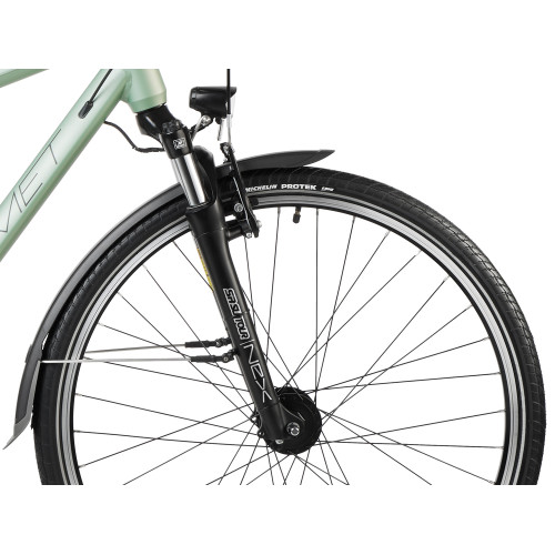 Velosipēds Romet Wagant 5 28" 2023 green-brown-19" / M