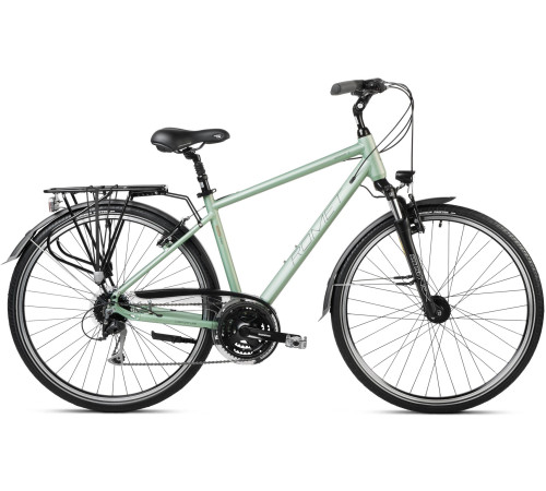 Velosipēds Romet Wagant 5 28" 2023 green-brown-21" / L