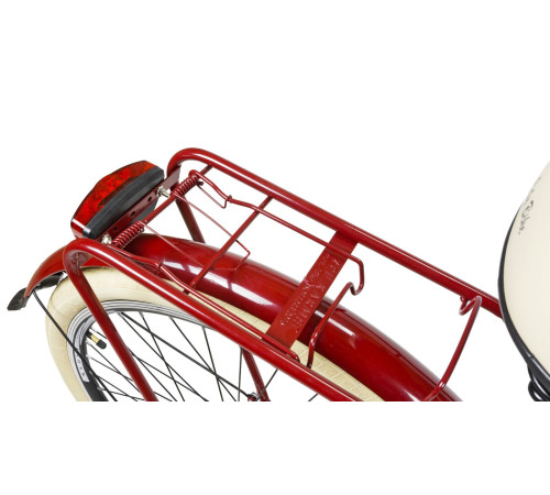 Bicycle AZIMUT Vintage 26" 3-speed 2025 burgund-cream shiny