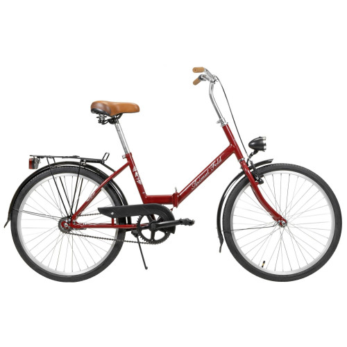 Bicycle AZIMUT Fold 24" 2025 burgund shiny