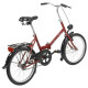 Bicycle AZIMUT Fold 20" 2025 burgund semi-matt