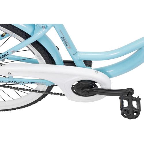 Velosipēds AZIMUT Sarema ALU 26" 3-speed 2025 turquoise matt