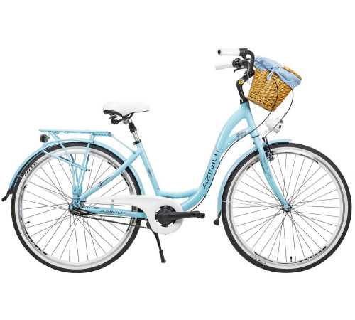 Bicycle AZIMUT Sarema ALU 28" 3-speed 2025 turquoise matt