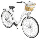Bicycle AZIMUT Sarema ALU 28" 3-speed 2025 white matt