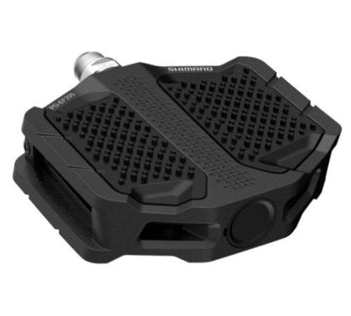 Pedāļi Shimano PD-EF205 Flat Alu black