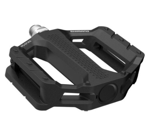 Pedāļi Shimano PD-EF202 Flat Alu black