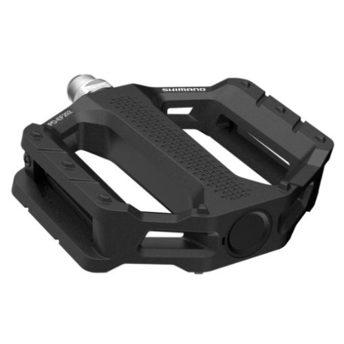 Pedāļi Shimano PD-EF202 Flat Alu black