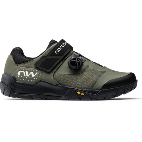 Cycling shoes Northwave Overland Plus MTB AM dark green-45