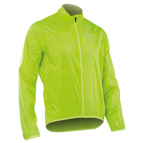 Velo jaka Northwave Breeze 3 Water Repel L/S yellow fluo-S