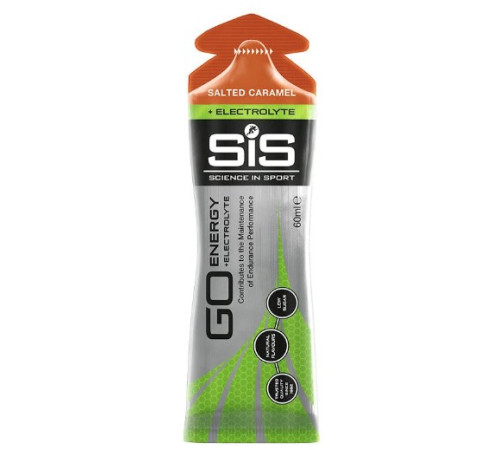 Nutrition gel SiS Go Energy + Electrolyte Salted Caramel 60ml
