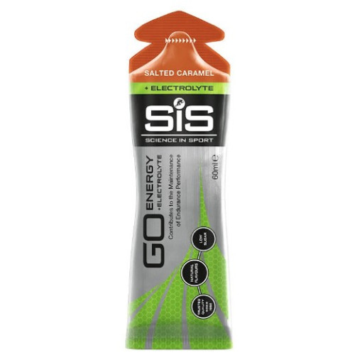 Nutrition gel SiS Go Energy + Electrolyte Salted Caramel 60ml