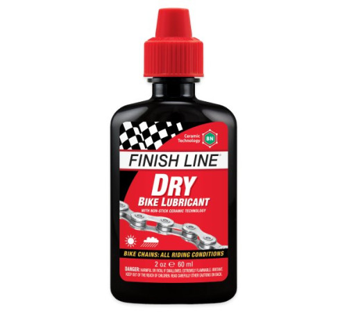 Ķēdes eļļa Finish Line Dry with BN Ceramic 60ml