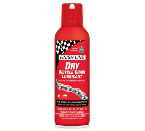 Ķēdes eļļa Finish Line Dry with BN Ceramic aerosol 240ml