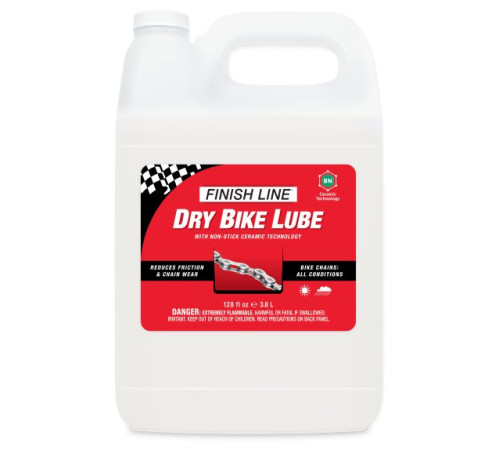 Ķēdes eļļa Finish Line Dry with BN Ceramic 3.78L