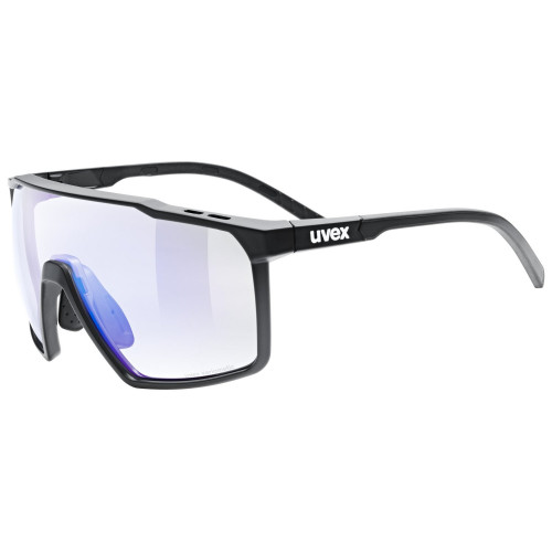 Glasses Uvex mtn perform S V black matt / ltm blue