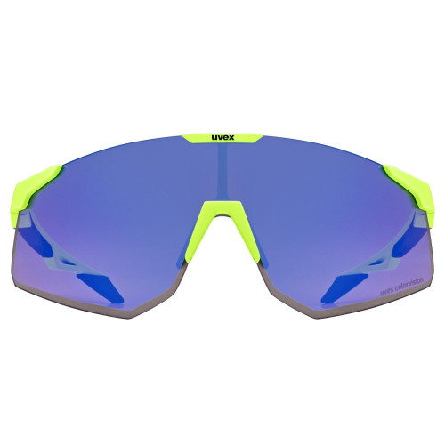 Brilles Uvex pace perform S CV yellow matt / mirror blue