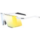 Glasses Uvex pace stage CV white matt / mirror gold