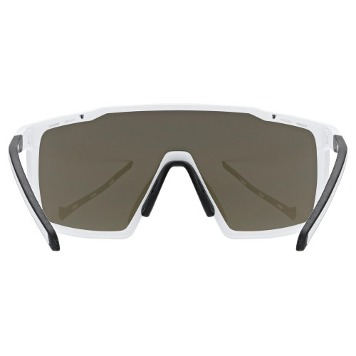 Glasses Uvex mtn perform S white matt / mirror gold