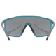 Brilles Uvex mtn perform S teal matt / mirror silver