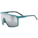 Brilles Uvex mtn perform S teal matt / mirror silver