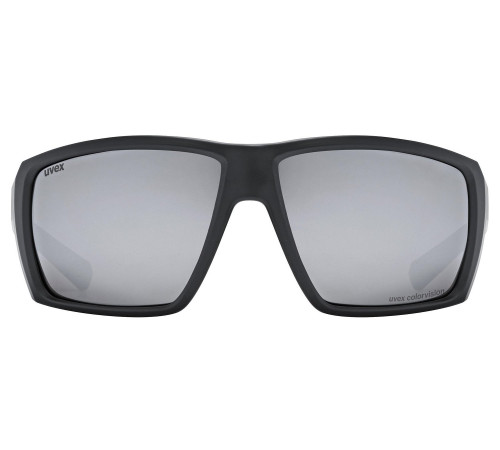 Brilles Uvex mtn venture CV black matt / mirror silver