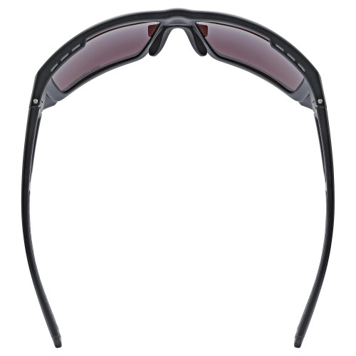Glasses Uvex mtn venture CV black matt / mirror silver