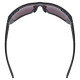 Glasses Uvex mtn venture CV black matt / mirror silver