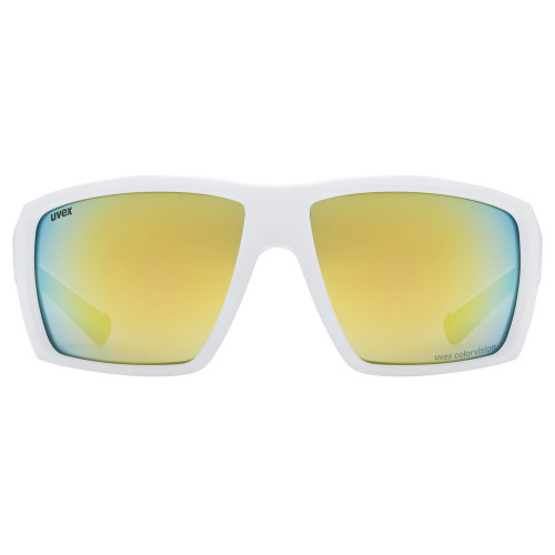 Glasses Uvex mtn venture CV white matt / mirror gold