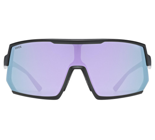 Brilles Uvex sportstyle 235 black matt / mirror lavender