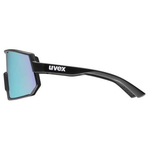 Brilles Uvex sportstyle 235 black matt / mirror lavender