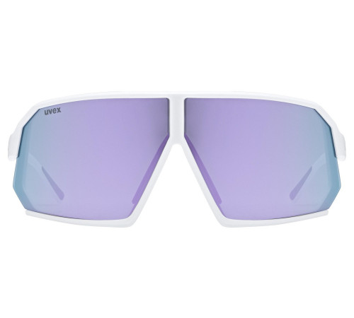 Brilles Uvex sportstyle 237 white matt / mirror lavender