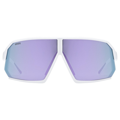 Brilles Uvex sportstyle 237 white matt / mirror lavender