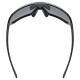 Glasses Uvex sportstyle 237 black matt / mirror silver