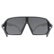 Glasses Uvex sportstyle 237 black matt / mirror silver