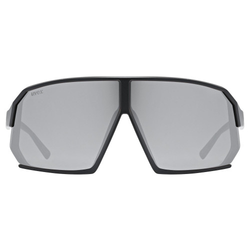 Glasses Uvex sportstyle 237 black matt / mirror silver