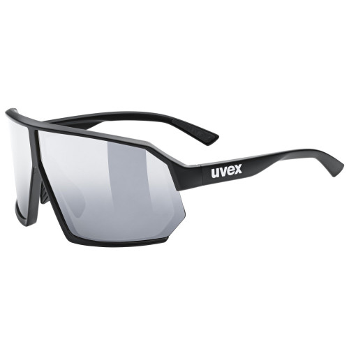 Glasses Uvex sportstyle 237 black matt / mirror silver