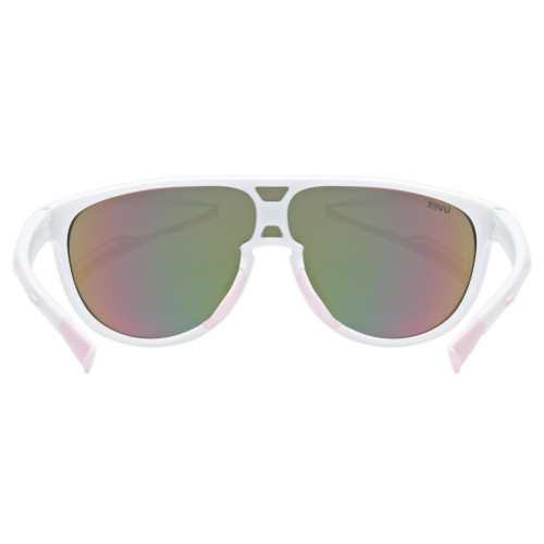 Brilles Uvex sportstyle 515 white matt / mirror pink
