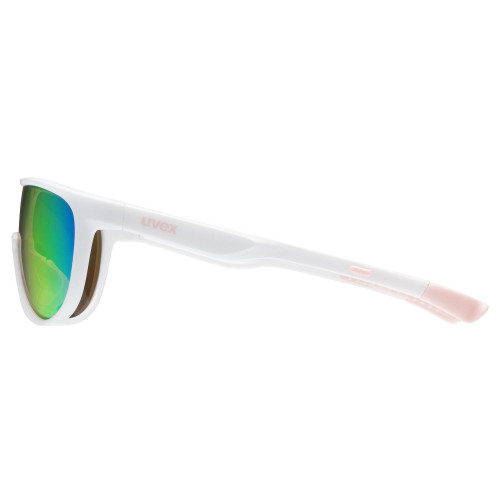 Brilles Uvex sportstyle 515 white matt / mirror pink