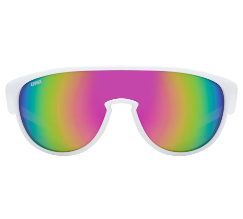 Brilles Uvex sportstyle 515 white matt / mirror pink