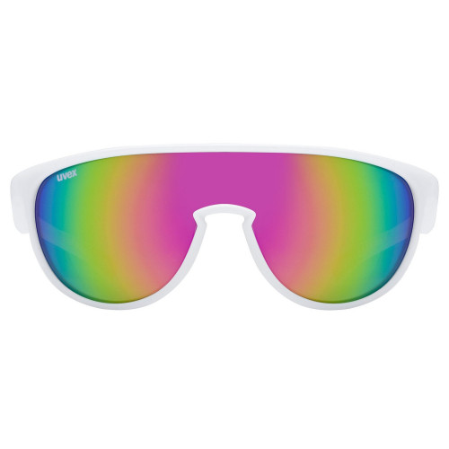 Brilles Uvex sportstyle 515 white matt / mirror pink