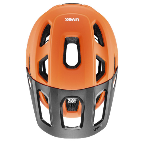 Velo ķivere Uvex react jr. MIPS papaya matt-52-56CM