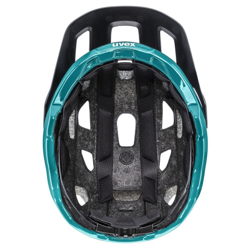 Velo ķivere Uvex react black-teal matt-52-56CM
