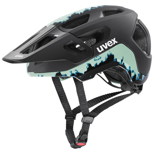 Velo ķivere Uvex react jade-black matt-52-56CM