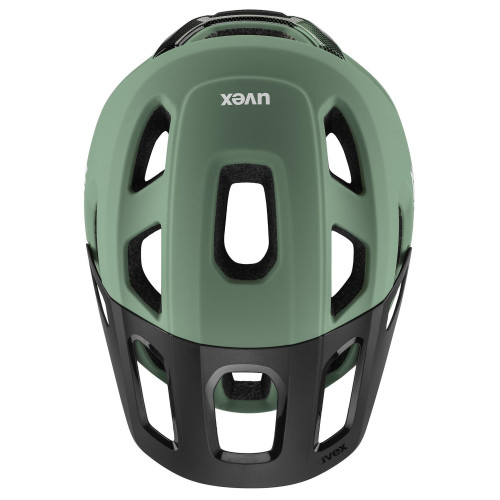 Velo ķivere Uvex react MIPS moss green-black matt-52-56CM